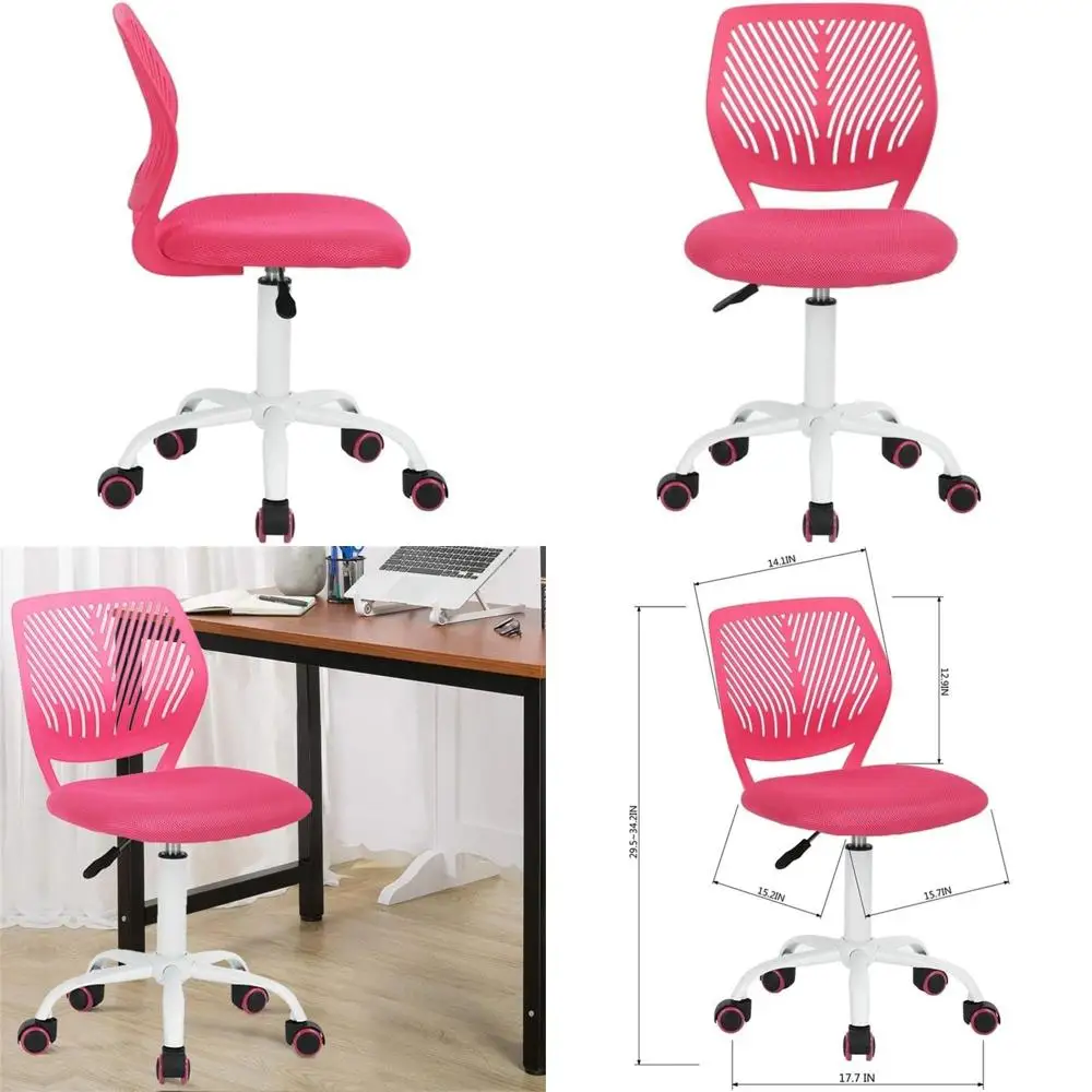 Adjustable-Height Swivel Mesh Chair for Teenagers
Adjustable-Height Swivel Mesh Chair for Teenagers