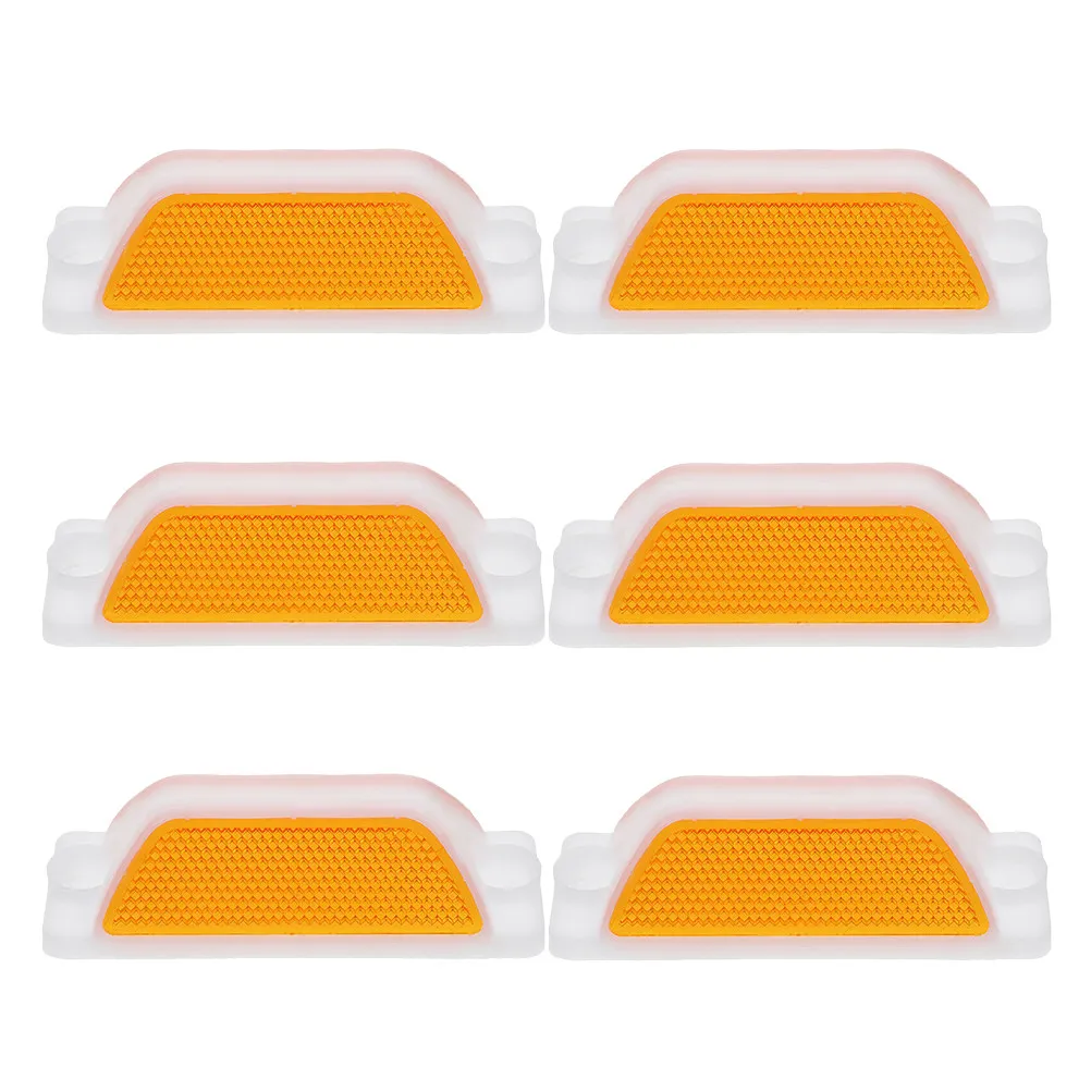 6Pcs Outline Metallic Reflective Markers High Visibility Contour Markers for Road Driveway Street Safety Directional Reflectors
6Pcs Outline Metallic Reflective Markers High Visibility Contour Markers for Road Driveway Street Safety Directional Reflectors
