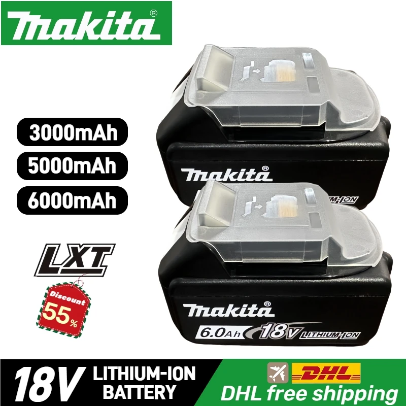 100% genuine Makita 18V LXT lithium-ion battery, used for Makita 18V power tool battery BL1830B BL1840B BL1850B replacement
100% genuine Makita 18V LXT lithium-ion battery, used for Makita 18V power tool battery BL1830B BL1840B BL1850B replacement