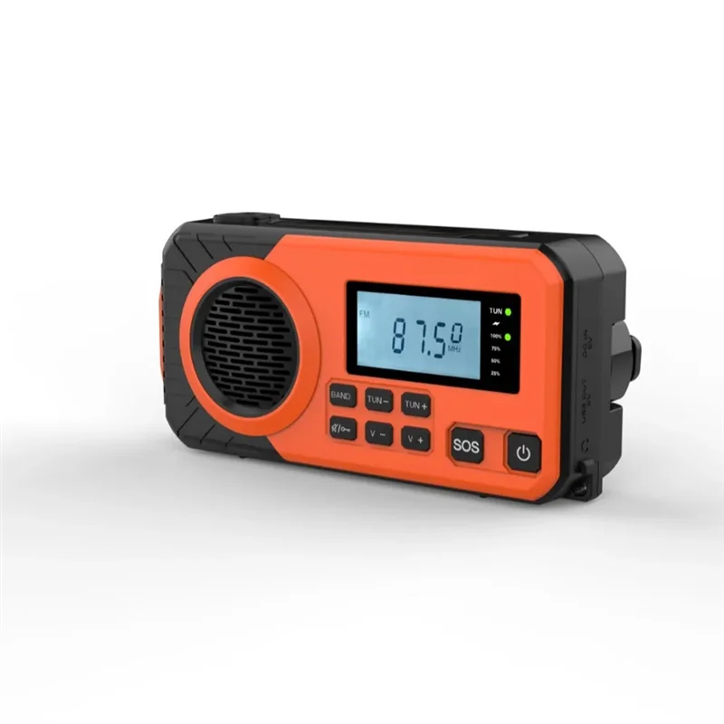 JABS-Solar Hand Crank Emergency Weather Radio Emergency Weather Radio SW/AM/FM Portable Radio
JABS-Solar Hand Crank Emergency Weather Radio Emergency Weather Radio SW/AM/FM Portable Radio