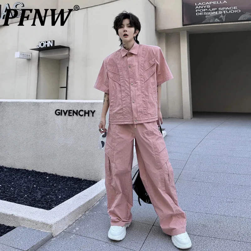 PFNW 2024 Summer New Men's Set Single Breasted Short-sleeve Jacket Casual Pants High Street Loose Suit Two-piece 28W3128
PFNW 2024 Summer New Men's Set Single Breasted Short-sleeve Jacket Casual Pants High Street Loose Suit Two-piece 28W3128