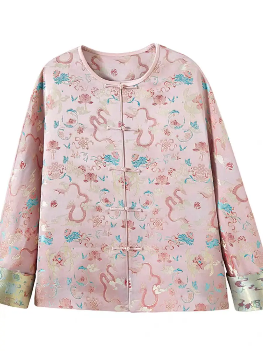 Chinese style silk embroidery high-end coat new hanfu style comfortable soft luxury jacket women's clothes
Chinese style silk embroidery high-end coat new hanfu style comfortable soft luxury jacket women's clothes