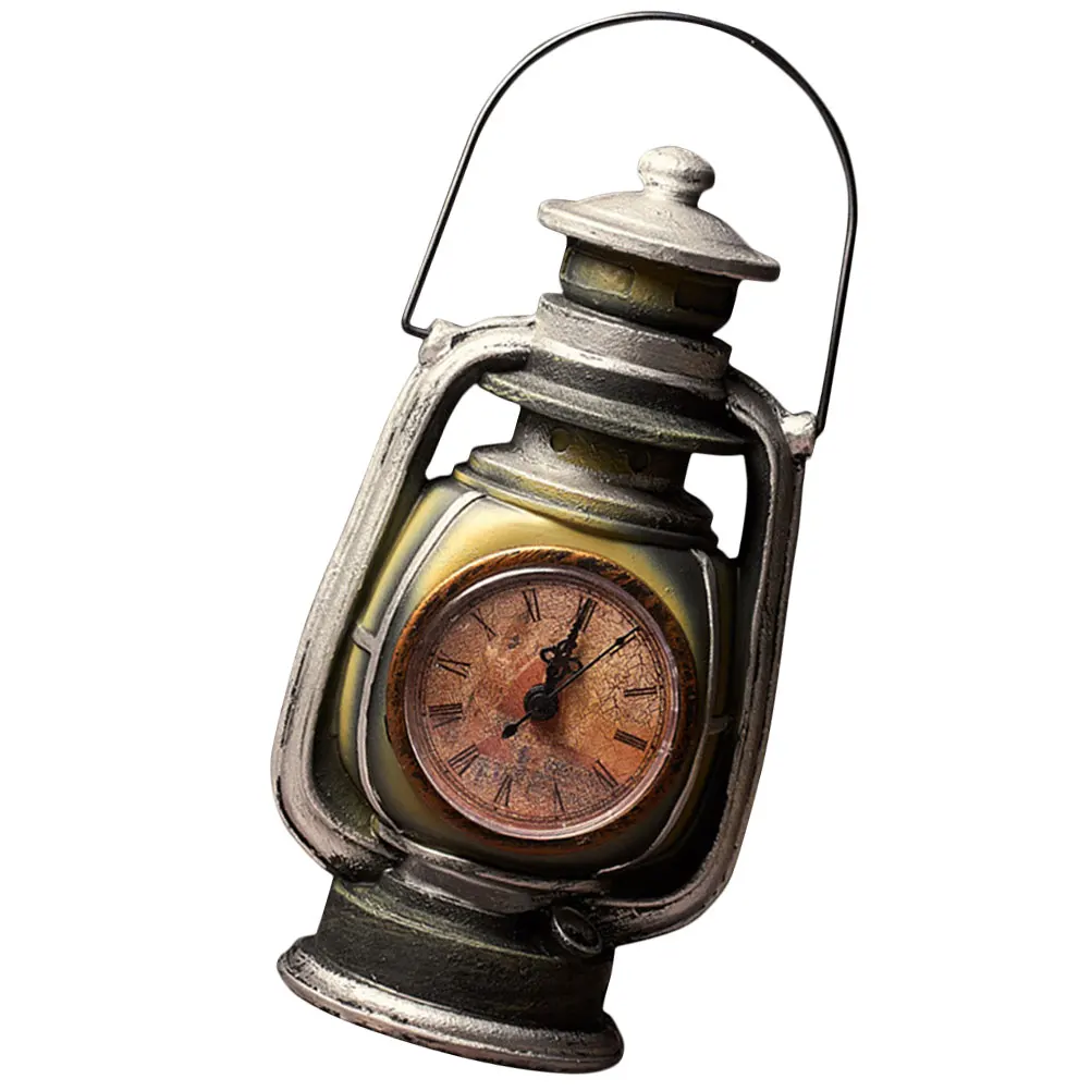 Kerosene Lamp Clock Desk Decor Creative Tabletop Resin Ornament Operated HomeDecoration LivingRoom Kitchen
Kerosene Lamp Clock Desk Decor Creative Tabletop Resin Ornament Operated HomeDecoration LivingRoom Kitchen
