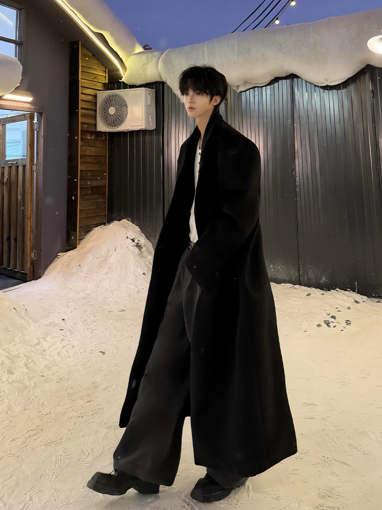 Длинное шерстяное пальто Bla, мужское осенне-зимнее пальто Cleanfit, корейская система, высококачественная ветровка длиной до плеч, Jaet
Длинное шерстяное пальто Bla, мужское осенне-зимнее пальто Cleanfit, корейская система, высококачественная ветровка длиной до плеч, Jaet