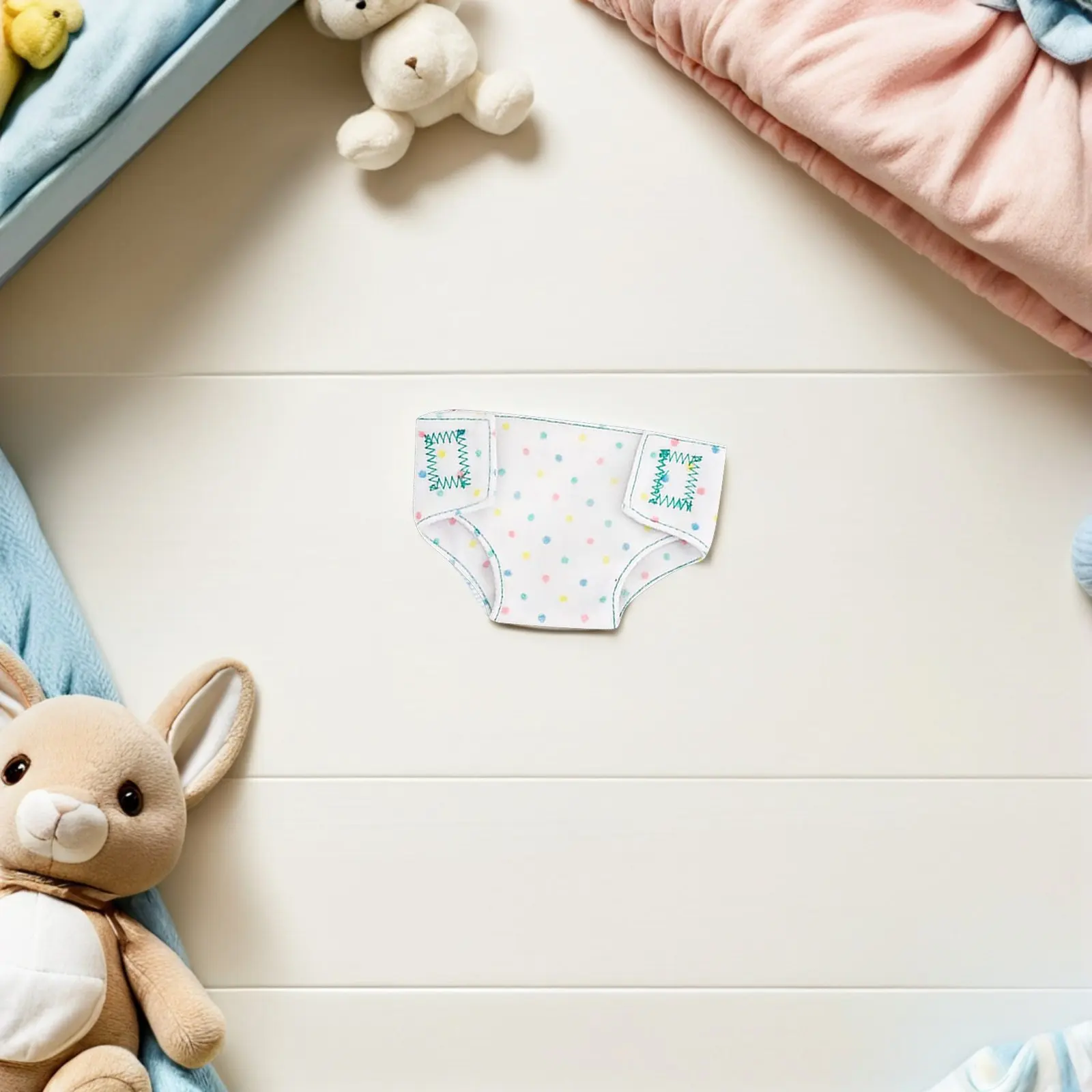 4Pcs Baby Accessories Cloth Diaper for 18 Inch Baby Nappies Adjustable Tape Washable Reusable Play Clothes for Girls Gifts
4Pcs Baby Accessories Cloth Diaper for 18 Inch Baby Nappies Adjustable Tape Washable Reusable Play Clothes for Girls Gifts