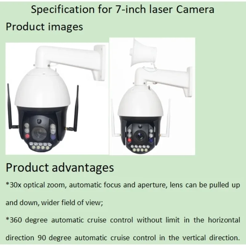 SIM Card 4G Camera Outdoor Speed Dome PTZ Security Camera 5MP/8MP 40X PTZ Optical Zoom Pan Tilt Rotation HD 4G CMOS
SIM Card 4G Camera Outdoor Speed Dome PTZ Security Camera 5MP/8MP 40X PTZ Optical Zoom Pan Tilt Rotation HD 4G CMOS