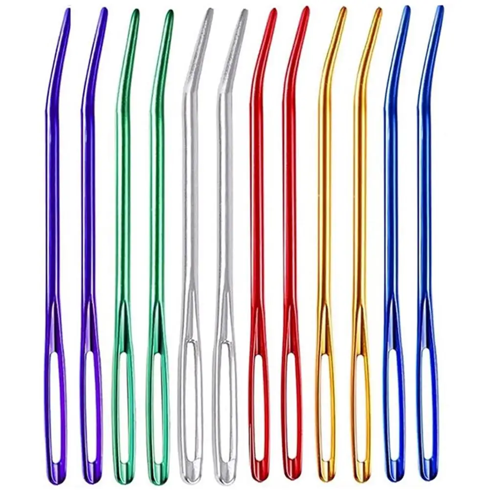 12 Pcs Needle Darning Yarn Wear-Resistant Tapestry Needle Tapestry Aluminum Knitting Project Supply Household
12 Pcs Needle Darning Yarn Wear-Resistant Tapestry Needle Tapestry Aluminum Knitting Project Supply Household