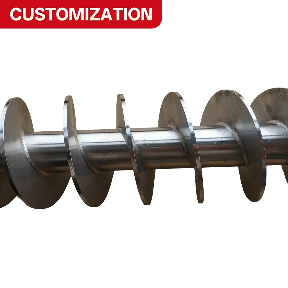 Custom 304 Stainless Steel Spiral Conveyor Shaft — Thickened, Wear-Resistant, Industrial-Grade Core Conveying Component
Custom 304 Stainless Steel Spiral Conveyor Shaft — Thickened, Wear-Resistant, Industrial-Grade Core Conveying Component