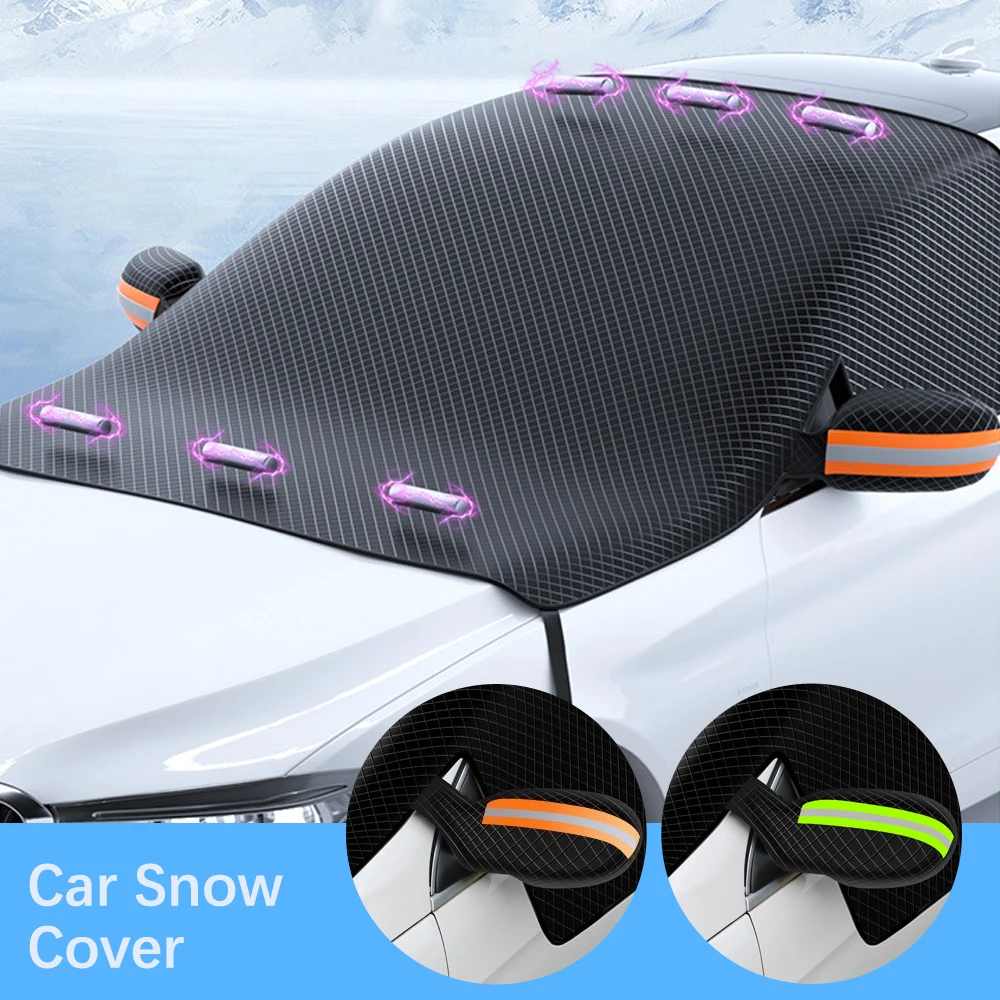Car Snow Cover Windshield Snow Blocking Automobile Sunshade For SUV Pickup MPV Winter Universal Waterproof Exterior Covers
Car Snow Cover Windshield Snow Blocking Automobile Sunshade For SUV Pickup MPV Winter Universal Waterproof Exterior Covers
