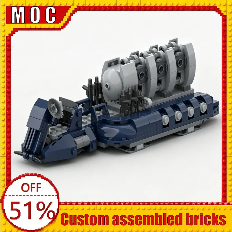 311PCS CIS Droid Transport War Series Separatist Troop Carrier MOC Model Building Blocks DIY Assembly Educational Learning Gift
311PCS CIS Droid Transport War Series Separatist Troop Carrier MOC Model Building Blocks DIY Assembly Educational Learning Gift