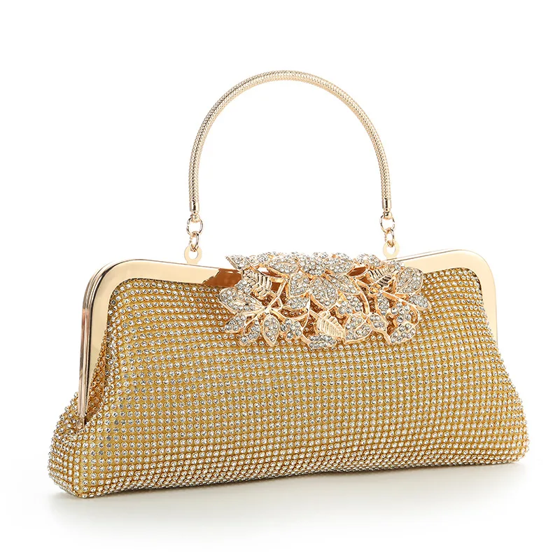 New Diamond Handbag Flash Fashion Cosmetics Handbag Banquet Dinner Bag Gold Sliver Dress Single Shoulder Messenger Chain Bag
New Diamond Handbag Flash Fashion Cosmetics Handbag Banquet Dinner Bag Gold Sliver Dress Single Shoulder Messenger Chain Bag