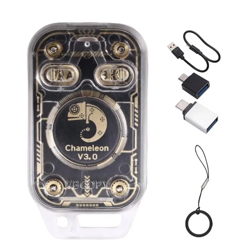 ID IC Smart Chip Reader Emulator Upgraded Chameleon V3.0 125Khz 13.56Mhz RFID Smart Card Tag Copyer Copier NFC Read Write
ID IC Smart Chip Reader Emulator Upgraded Chameleon V3.0 125Khz 13.56Mhz RFID Smart Card Tag Copyer Copier NFC Read Write