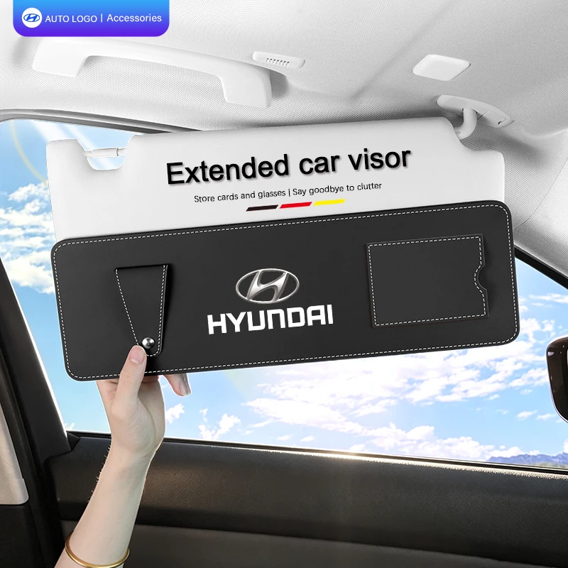 Removable Car Visor Extension Plate Anti Glare Blocking Board For Hyundai I30 I20 Ix35 Palisade Nexo Kona I10 Tucson Veloster
Removable Car Visor Extension Plate Anti Glare Blocking Board For Hyundai I30 I20 Ix35 Palisade Nexo Kona I10 Tucson Veloster