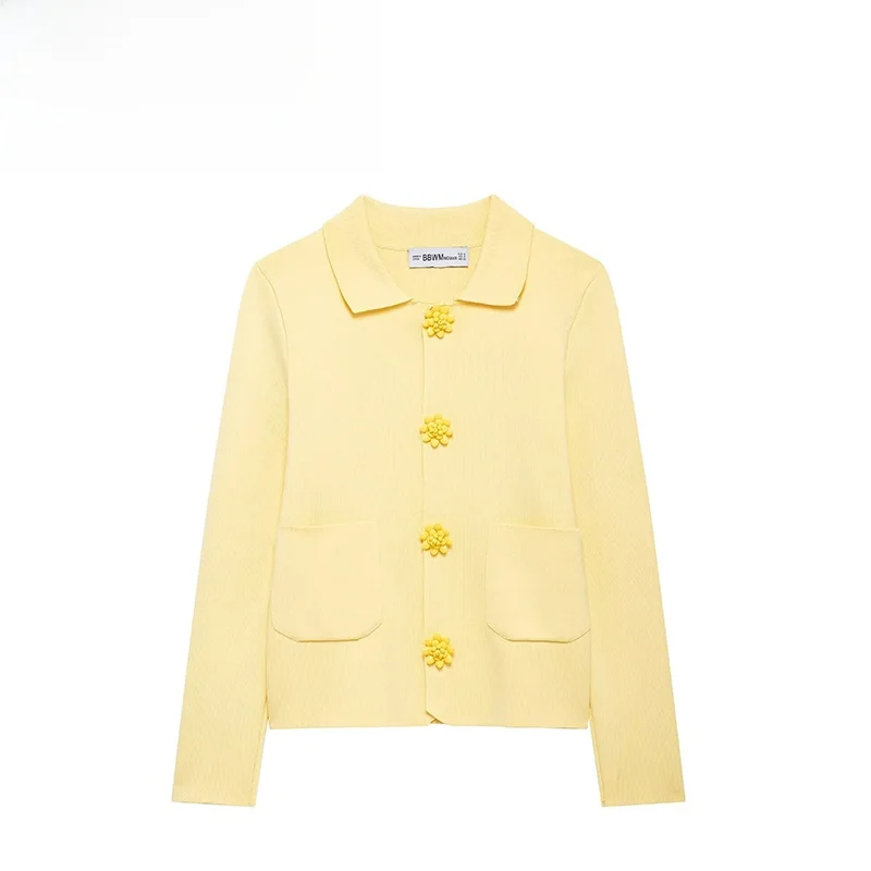 Faionable Beaded Button Detail Flat Stitch Jaet Spring New Arrival Women's Wear Straight Cut Long Sve Single Button Cl...
Faionable Beaded Button Detail Flat Stitch Jaet Spring New Arrival Women's Wear Straight Cut Long Sve Single Button Cl...