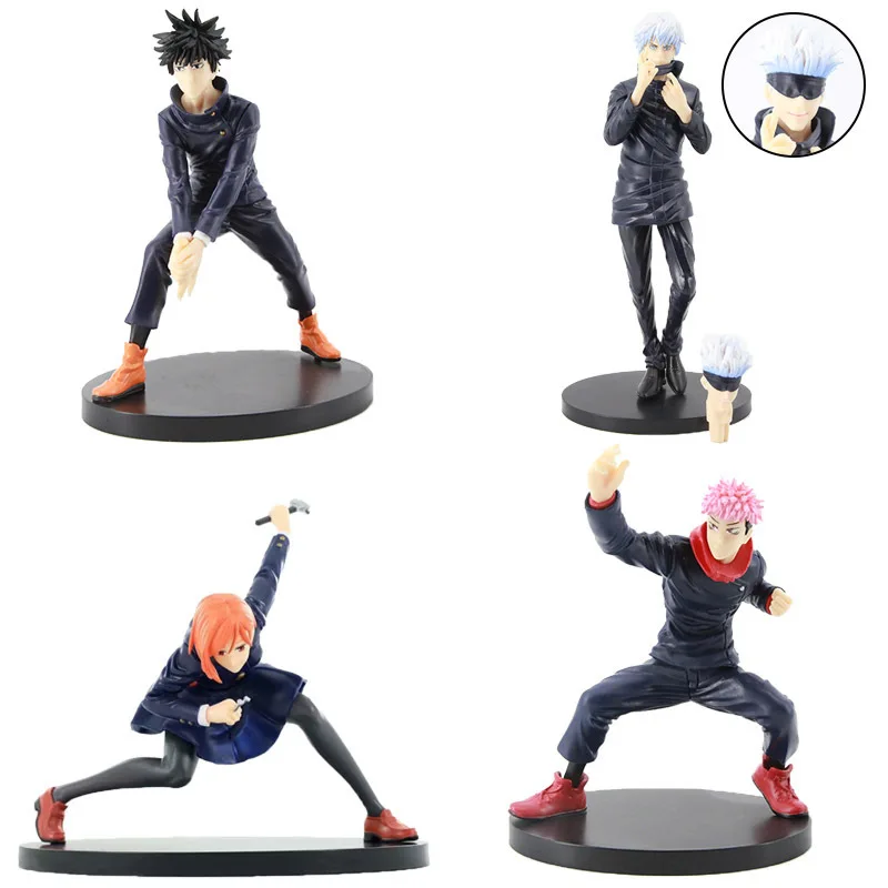 Anime Jujutsu Kaisen Action Figure New PVC Itadori Yuji Satoru Gojo Fushiguro Megumi Kugisaki Nobara Model Statues Toy Kids Gift
Anime Jujutsu Kaisen Action Figure New PVC Itadori Yuji Satoru Gojo Fushiguro Megumi Kugisaki Nobara Model Statues Toy Kids Gift