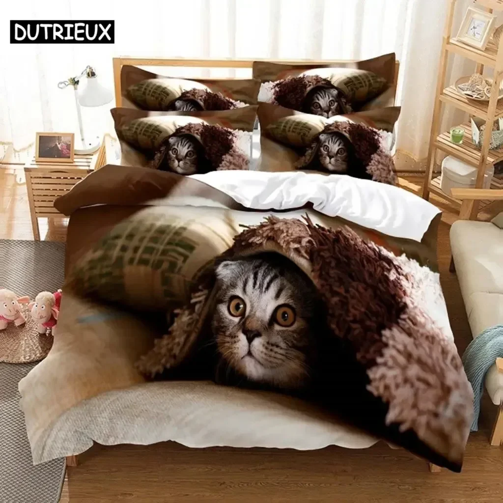 Lovely Cat Bedding Set Duvet Cover Set 3d Bedding Digital Printing Bed Linen Queen Size Bedding Set Fashion Design
Lovely Cat Bedding Set Duvet Cover Set 3d Bedding Digital Printing Bed Linen Queen Size Bedding Set Fashion Design