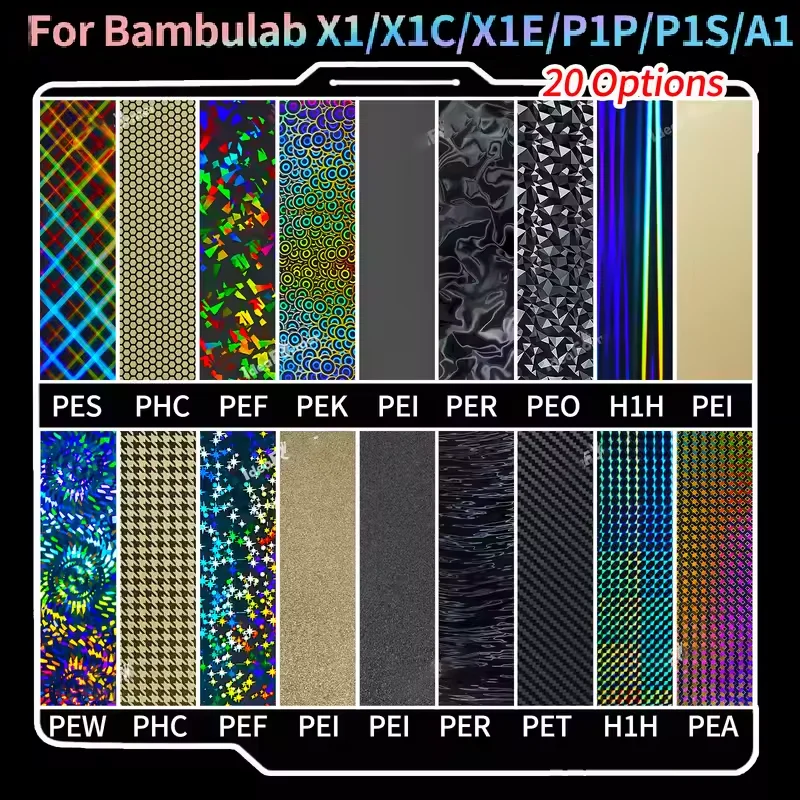For Bambu Lab X1 X1C P1S P1P Double Sided Spring Steel Sheet Smooth Plate Build Plate 257x257mm V2.0 PEI PEO PET PEF
For Bambu Lab X1 X1C P1S P1P Double Sided Spring Steel Sheet Smooth Plate Build Plate 257x257mm V2.0 PEI PEO PET PEF