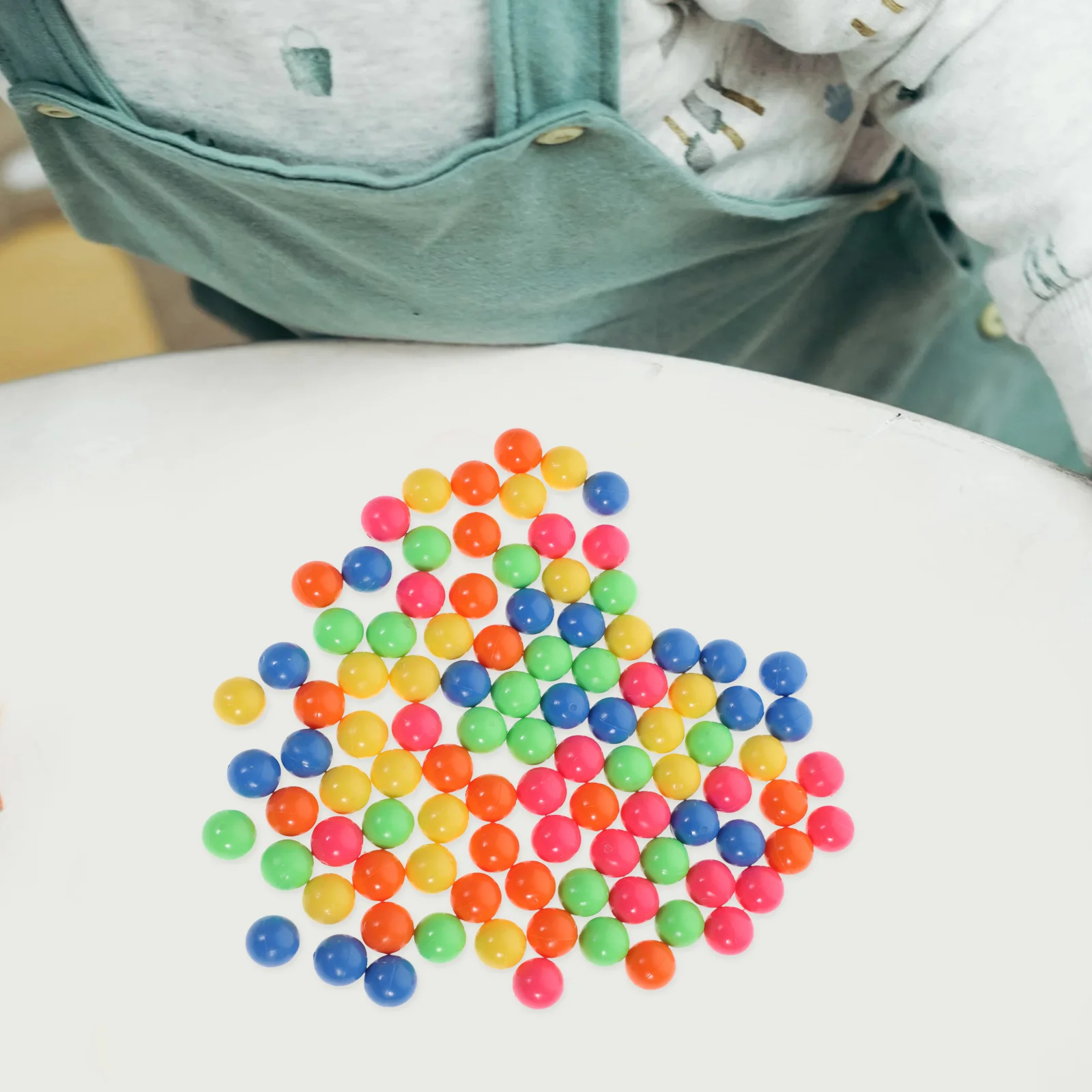 100 Pcs Counting Balls Probability Learning Colorful Little Colored Plastic Puzzle for Kids
100 Pcs Counting Balls Probability Learning Colorful Little Colored Plastic Puzzle for Kids