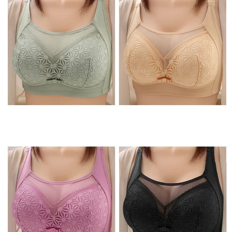 Высококачественная U-образная спинка без стального кольца, ультратонкое дышащее женское нижнее белье с регулируемой четырехрядной пряжкой
Высококачественная U-образная спинка без стального кольца, ультратонкое дышащее женское нижнее белье с регулируемой четырехрядной пряжкой