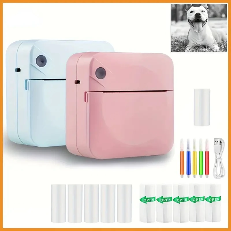 Powder Blue Ink-free Mini Printer - Mobile Office, Thermal Printing, Print Files, Pictures, Labels -Halloween, Christmas Gifts
Powder Blue Ink-free Mini Printer - Mobile Office, Thermal Printing, Print Files, Pictures, Labels -Halloween, Christmas Gifts