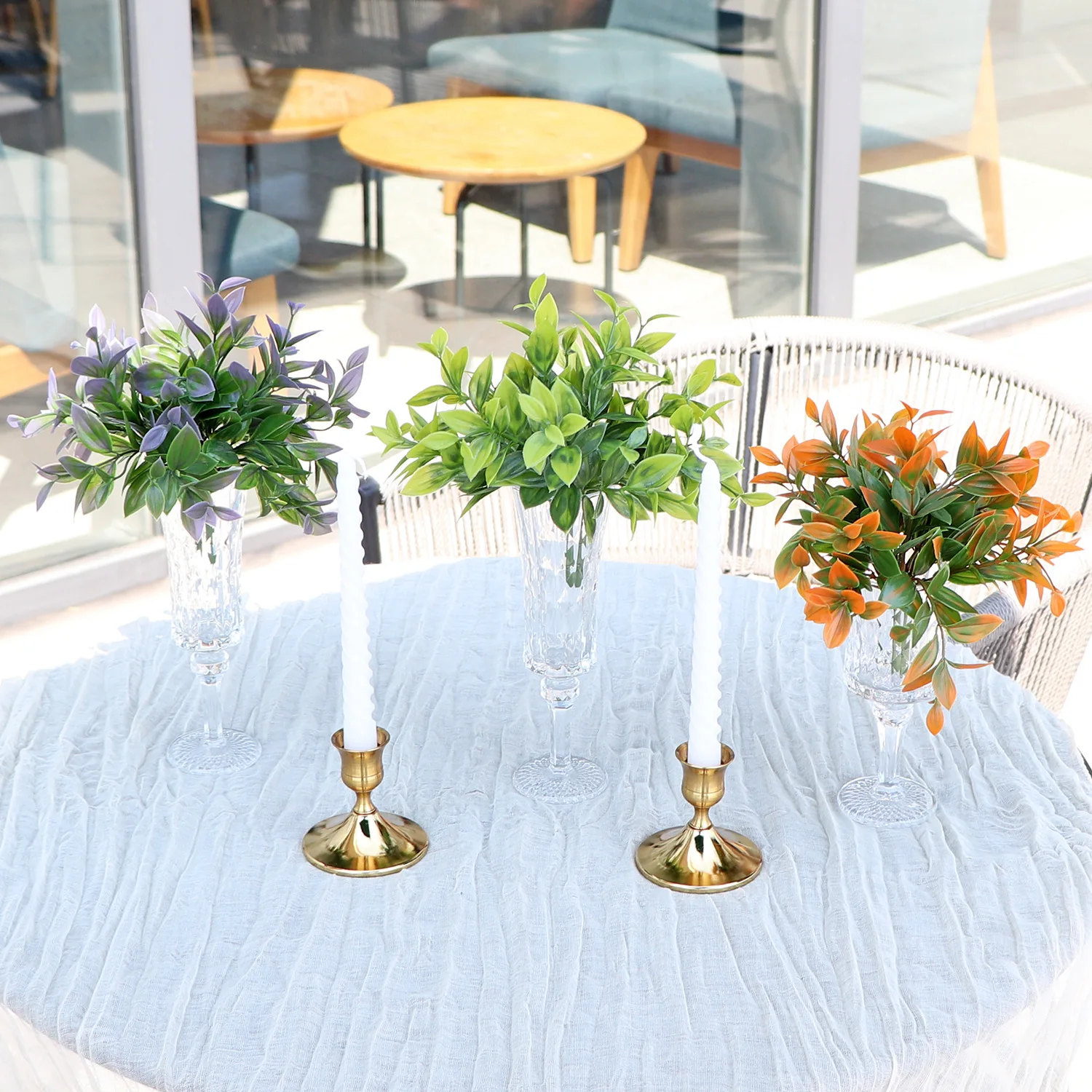 10Pcs Artificial Small Eucalyptus Grass Plant Bouquet Wedding Table Decor Floral Arrangement Party Farmhouse Decor Green Plants
10Pcs Artificial Small Eucalyptus Grass Plant Bouquet Wedding Table Decor Floral Arrangement Party Farmhouse Decor Green Plants