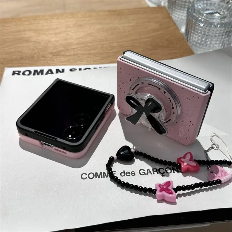 Cute Pink Magnetic Flip Case For Samsung Galaxy Z Flip 7 6 5 Oppo N3 N2 Flip/Xiaomi Mix Flip/P50 Pocket/ Razr50 Cover with Stand
Cute Pink Magnetic Flip Case For Samsung Galaxy Z Flip 7 6 5 Oppo N3 N2 Flip/Xiaomi Mix Flip/P50 Pocket/ Razr50 Cover with Stand