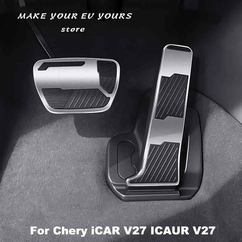 For Chery iCAR V27 ICAUR V27 2026 Car Accelerator Pedals Brake Pedal Set Covers Clutch Rest Foot Pedals Cover
For Chery iCAR V27 ICAUR V27 2026 Car Accelerator Pedals Brake Pedal Set Covers Clutch Rest Foot Pedals Cover