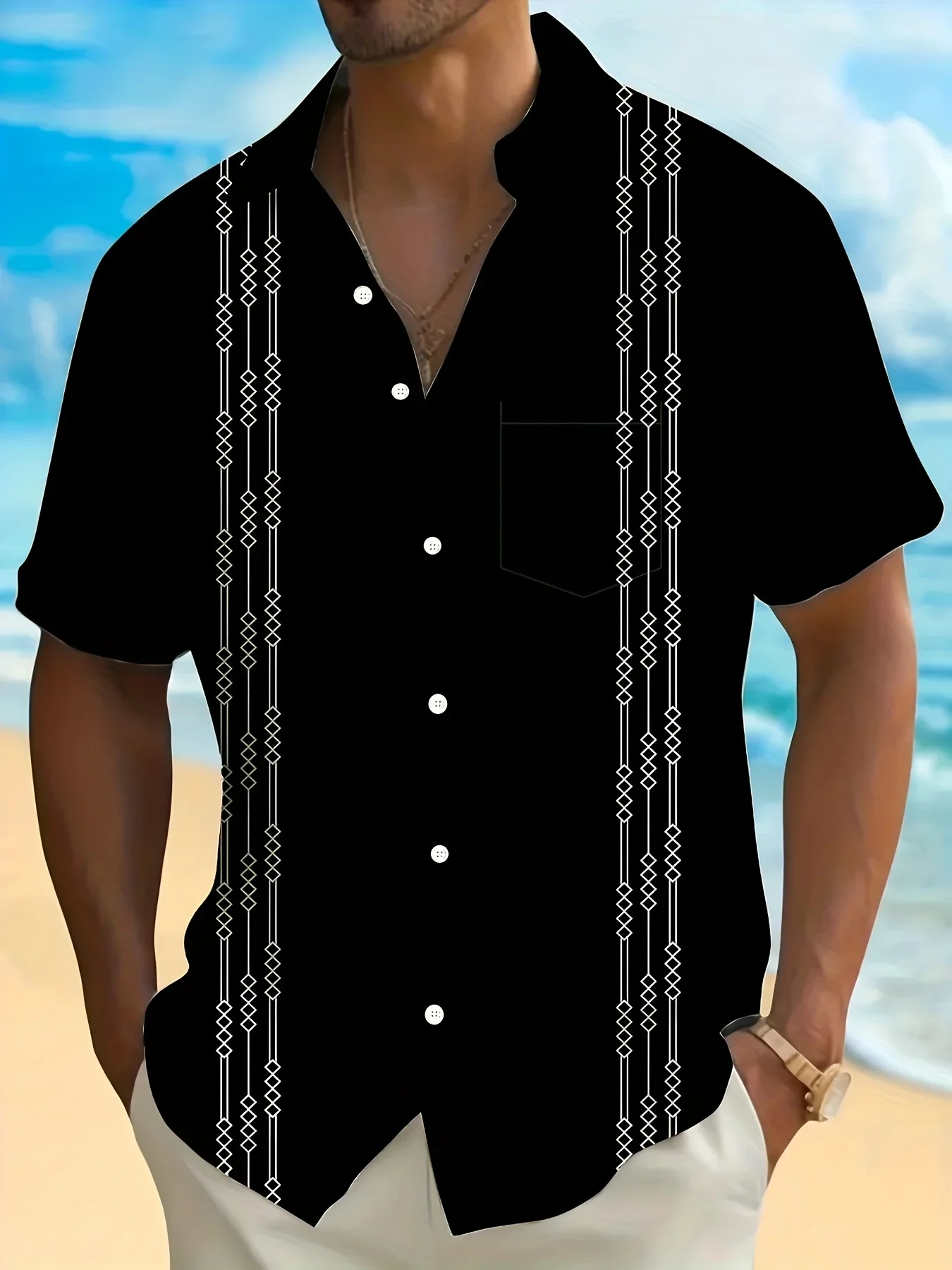 Summer Breathable Hawaiian Shirt For Men Casual Man Short Sleeve Fashion Print Lightweight Beach Vacation Party Shirts
Summer Breathable Hawaiian Shirt For Men Casual Man Short Sleeve Fashion Print Lightweight Beach Vacation Party Shirts