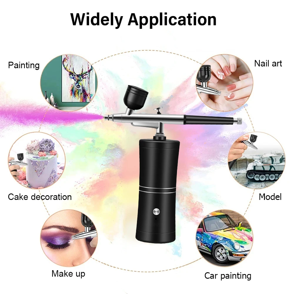 Airbrush with Compressor Airbrush Painting Mini Spray Gun for Painting Wireless Electric Paint Gun Airbrush Kit with Compressor
Airbrush with Compressor Airbrush Painting Mini Spray Gun for Painting Wireless Electric Paint Gun Airbrush Kit with Compressor