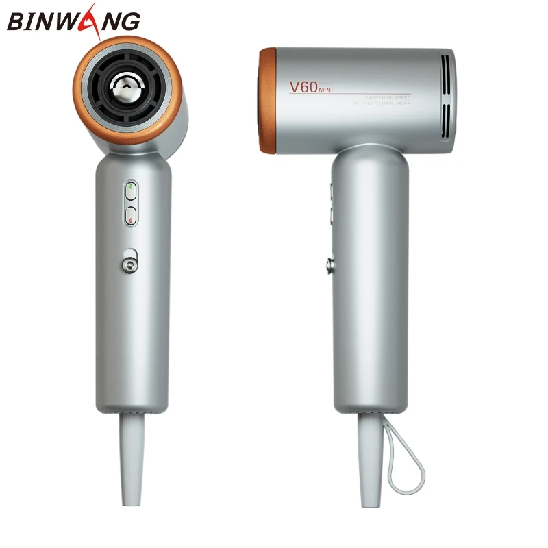 Binwang Mini High-Speed 1400W Compact Lightweight Travel Hairdryer Negative Ions Shot Cold Air EU Plug Customizable Blower Hotel
Binwang Mini High-Speed 1400W Compact Lightweight Travel Hairdryer Negative Ions Shot Cold Air EU Plug Customizable Blower Hotel