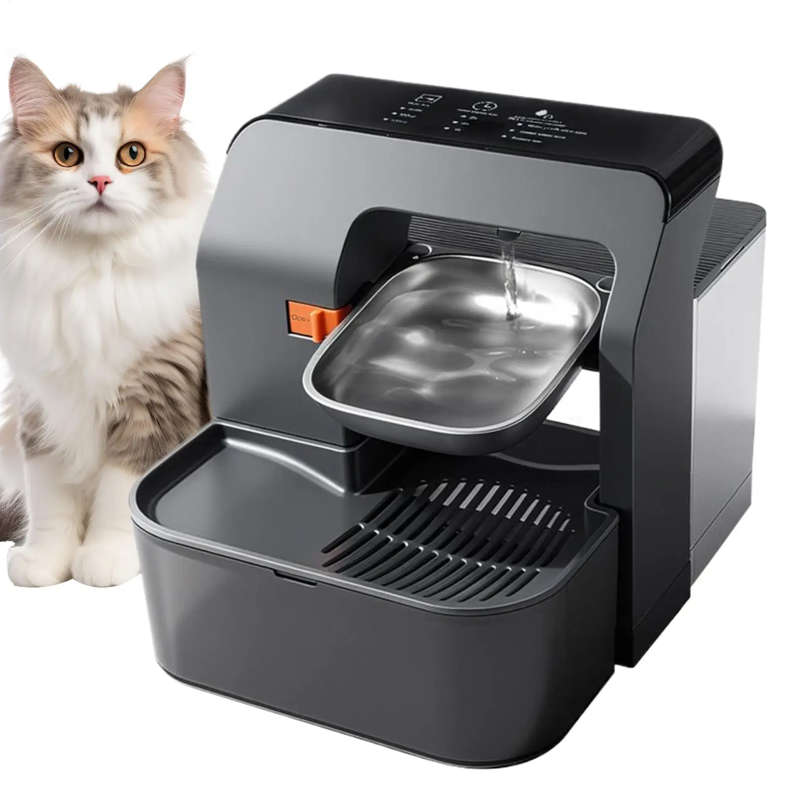 Поилка-диспенсер для собак 3.2 л, бесшумная, для кроликов, котят, щенков, для использования в помещении и на улице, для клеток и вольеров
Поилка-диспенсер для собак 3.2 л, бесшумная, для кроликов, котят, щенков, для использования в помещении и на улице, для клеток и вольеров