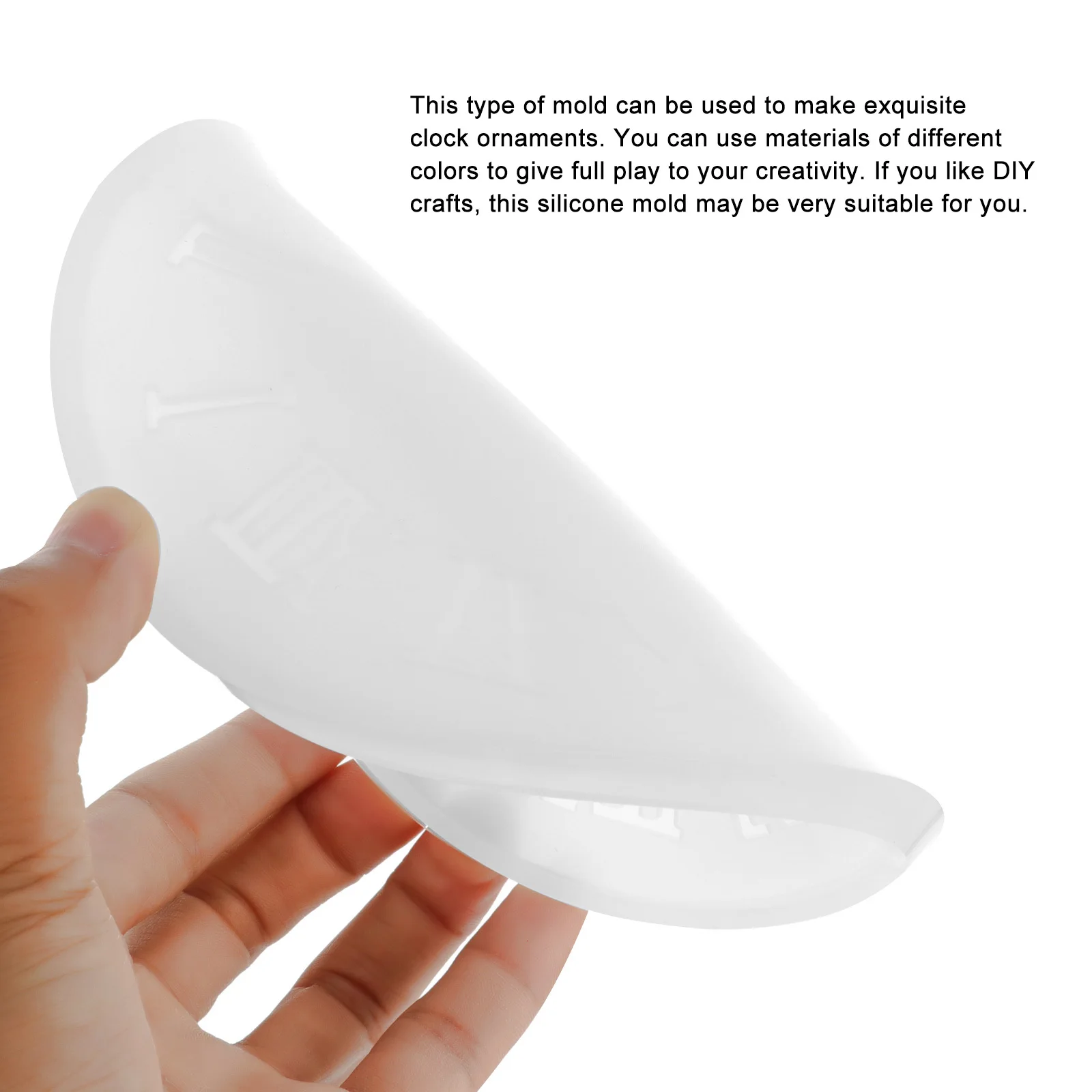 1Pcs DIY Clock Mold Crystal Epoxy Craft Accessories Creative Gift for Friends Easy to Mold Craft Moulds
1Pcs DIY Clock Mold Crystal Epoxy Craft Accessories Creative Gift for Friends Easy to Mold Craft Moulds