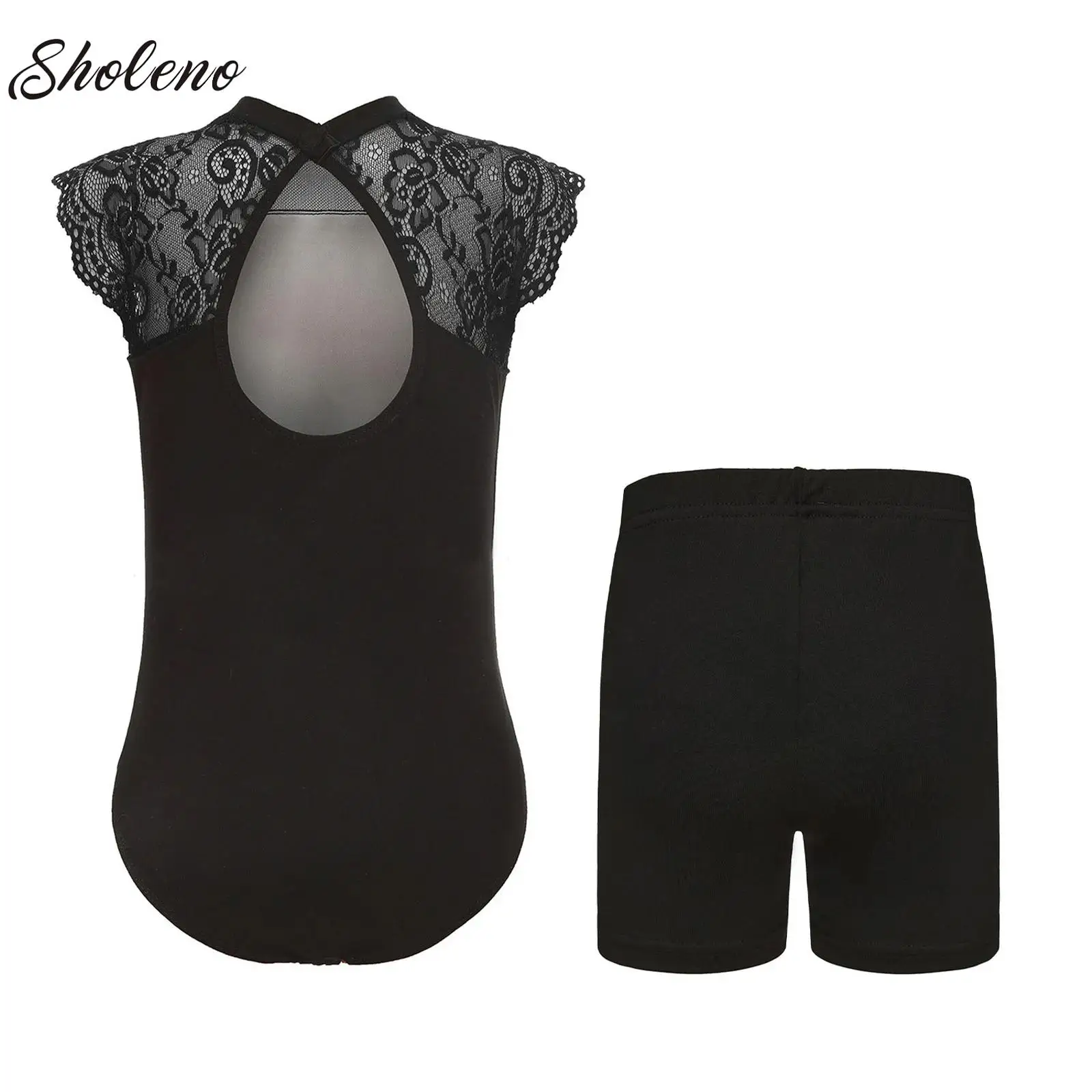 Girls Ballet Dance Leotards Kids Lace Spliced Sleeve Mesh Skating Gymnastics Leotard with Skirts/Shorts Practice Dancewear Set
Girls Ballet Dance Leotards Kids Lace Spliced Sleeve Mesh Skating Gymnastics Leotard with Skirts/Shorts Practice Dancewear Set