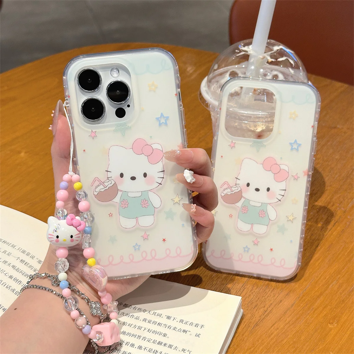 Korean cartoon Star Coconut kt Cat Phone Case For iPhone 16 15 14 13 Pro Max fundas iphone 15 case Protective cover 16
Korean cartoon Star Coconut kt Cat Phone Case For iPhone 16 15 14 13 Pro Max fundas iphone 15 case Protective cover 16