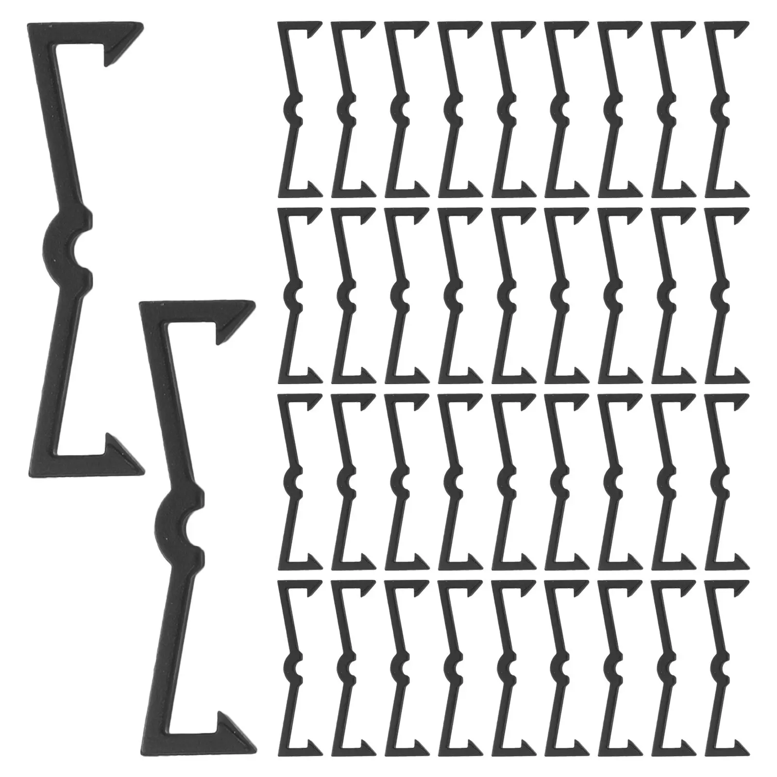 120Pcs Pegboard Hook Locks Black Plastic Retainer Clips Organizer Fixers for Garage Workshop Storage Pegboard Hook Locks Black
120Pcs Pegboard Hook Locks Black Plastic Retainer Clips Organizer Fixers for Garage Workshop Storage Pegboard Hook Locks Black