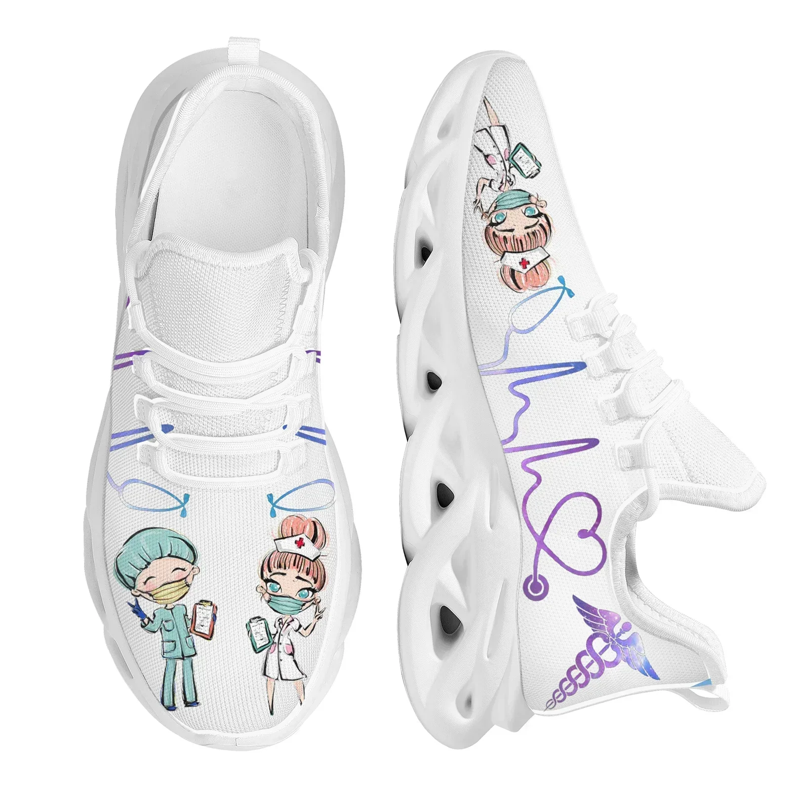 Women White Nursing Shoes Cute Cartoon Nurse Doctor Healthcare Brand Design Ladies Mesh Flats Sneakers Zapatillas
Women White Nursing Shoes Cute Cartoon Nurse Doctor Healthcare Brand Design Ladies Mesh Flats Sneakers Zapatillas