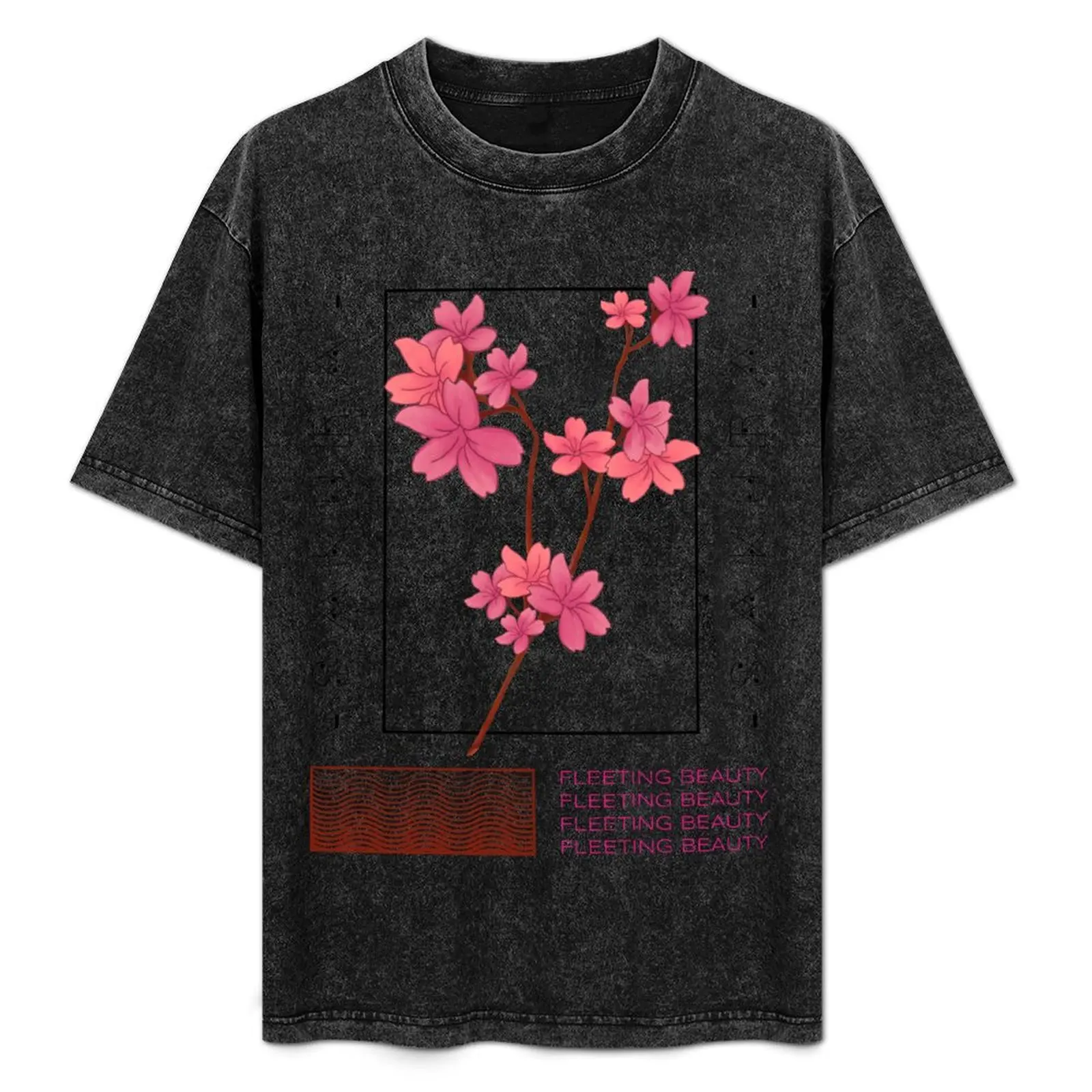 Sakura Cherry Blossom Design T-Shirt Large Size Loose Casual Tee
Sakura Cherry Blossom Design T-Shirt Large Size Loose Casual Tee