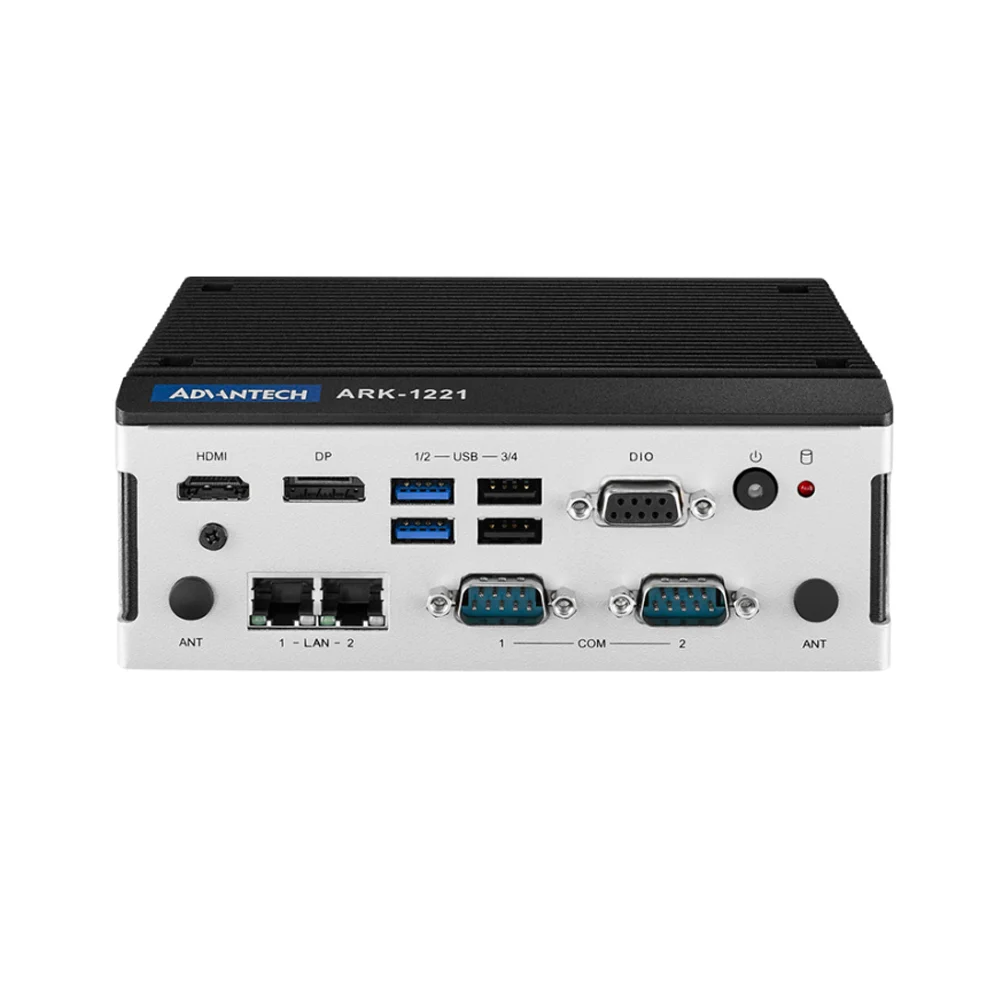 Advantech ARK-1221L Atom X6413E Quad Core and Celeron N6210 Dual Core SoC DIN-Rail Fanless Box Industrial Embedded PC
Advantech ARK-1221L Atom X6413E Quad Core and Celeron N6210 Dual Core SoC DIN-Rail Fanless Box Industrial Embedded PC