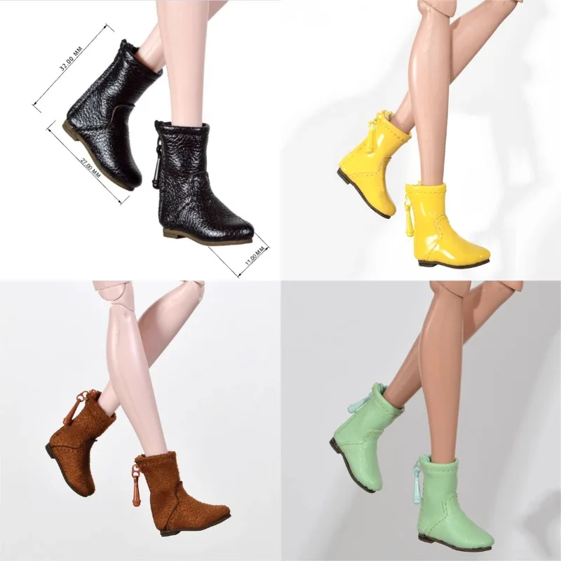 1/6 Scale Action Figures Pure Color Short Boots Shoes Model with Zipper for Female Soldier FR6.0 Flat Feet Body Decoration
1/6 Scale Action Figures Pure Color Short Boots Shoes Model with Zipper for Female Soldier FR6.0 Flat Feet Body Decoration