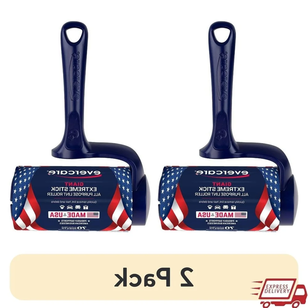 2 упаковки гигантского валика для ворса с Т-образной ручкой, 70 листов, очень липкий клей, легко отрывается, двухсторонняя удобная ручка, уборка дома и путешествий
2 упаковки гигантского валика для ворса с Т-образной ручкой, 70 листов, очень липкий клей, легко отрывается, двухсторонняя удобная ручка, уборка дома и путешествий