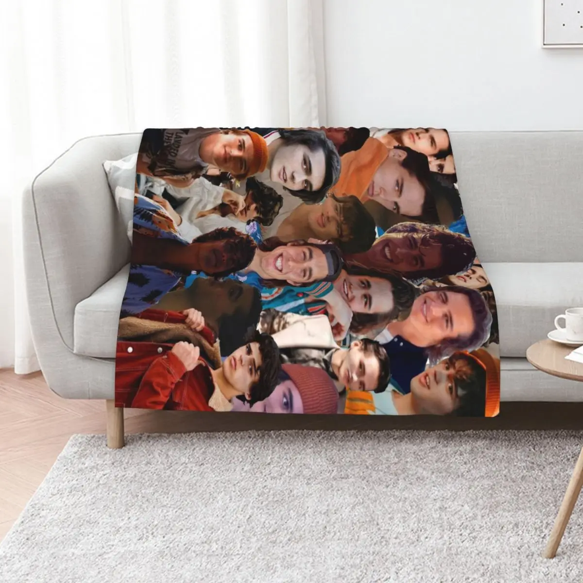 Charlie Gillespie Photo Collage Throw Blanket Stylish Decor Blanket Gift for Friends Roommate
Charlie Gillespie Photo Collage Throw Blanket Stylish Decor Blanket Gift for Friends Roommate