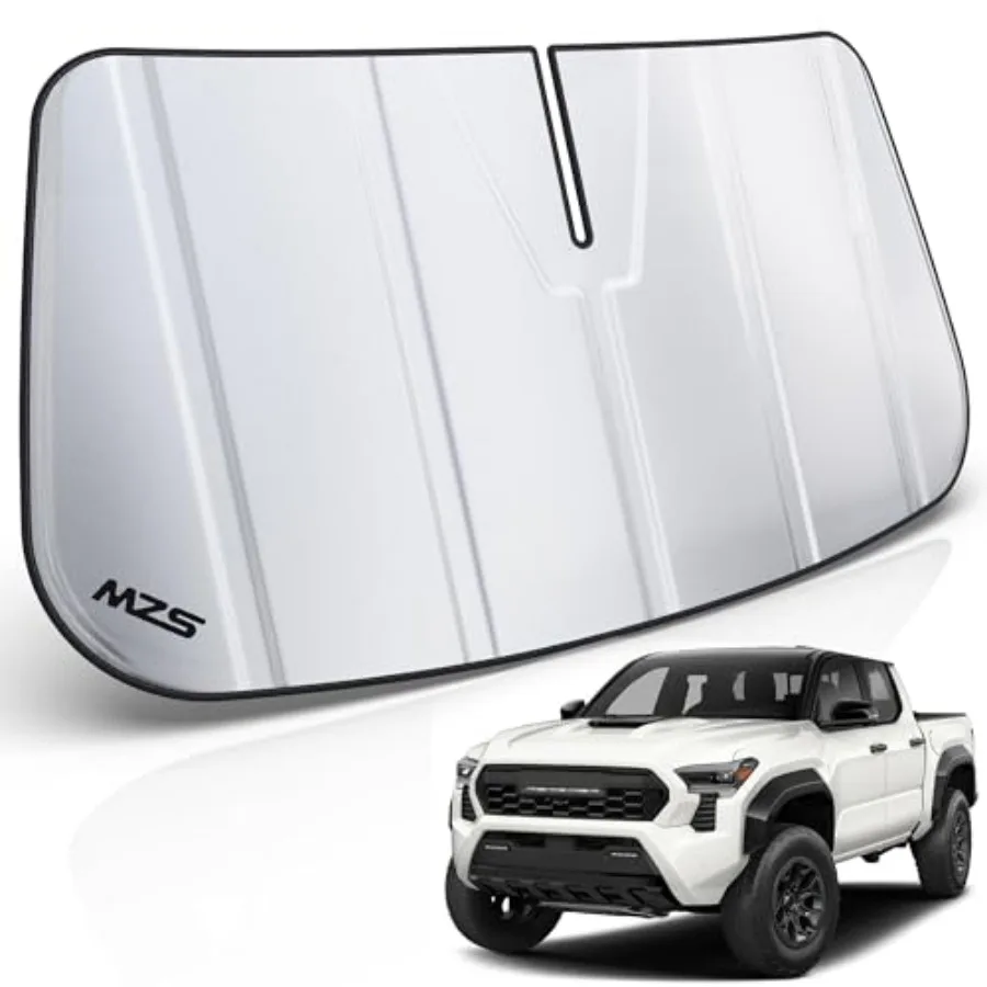 Windshield Sun Shade Compatible with Tacoma 2024 2025 2026, Foldable Truck Sun Shade Shield with Storage Pouch, Front Window Vi
Windshield Sun Shade Compatible with Tacoma 2024 2025 2026, Foldable Truck Sun Shade Shield with Storage Pouch, Front Window Vi