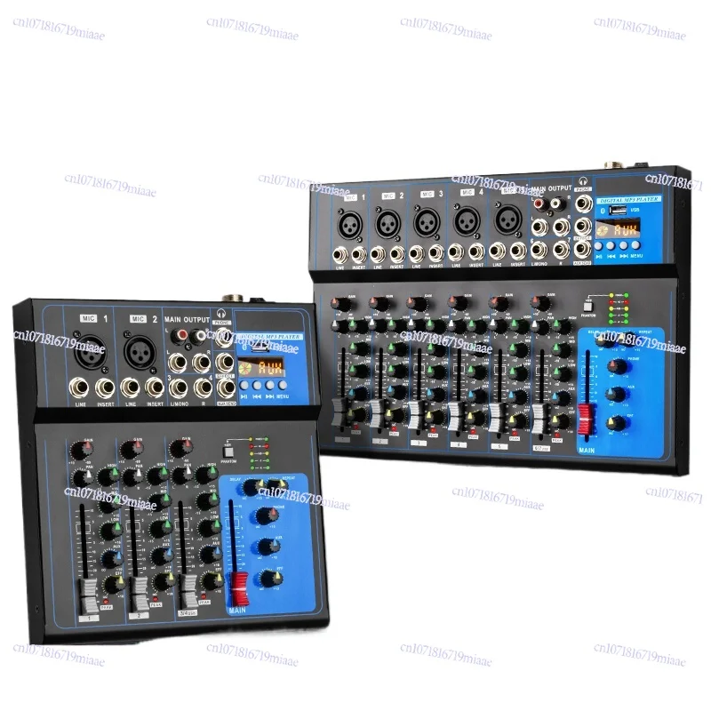 Professional Mixer Live Recording 4 Channels Bluetooth Mixing Effect Balanced Reverb Home KTV
Professional Mixer Live Recording 4 Channels Bluetooth Mixing Effect Balanced Reverb Home KTV
