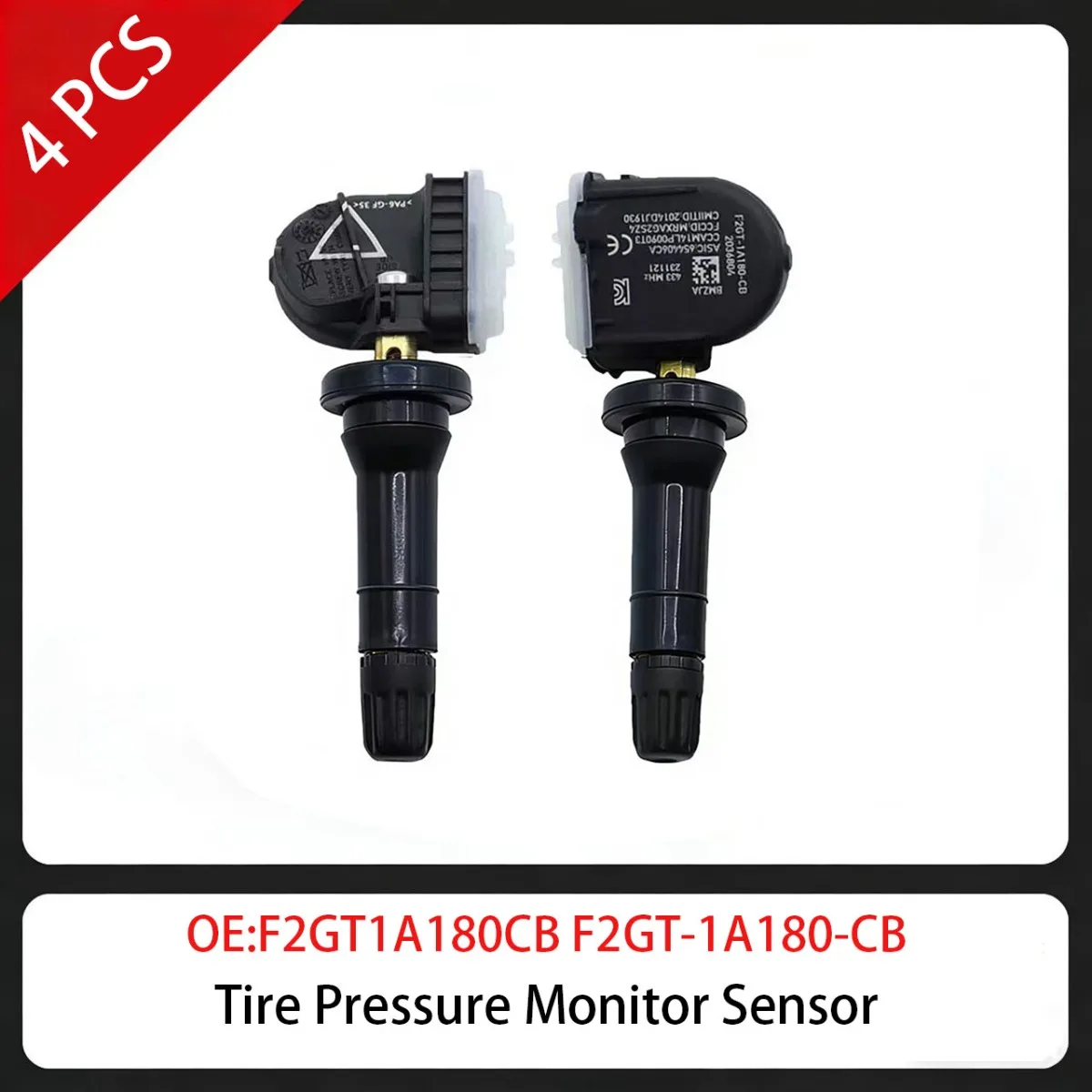 4 PCS Tire Pressure Monitor Sensor F2GT1A180CB F2GT-1A180-CB 433MHz For Ford Explorer Fiesta Mondeo Mustang Ranger
4 PCS Tire Pressure Monitor Sensor F2GT1A180CB F2GT-1A180-CB 433MHz For Ford Explorer Fiesta Mondeo Mustang Ranger