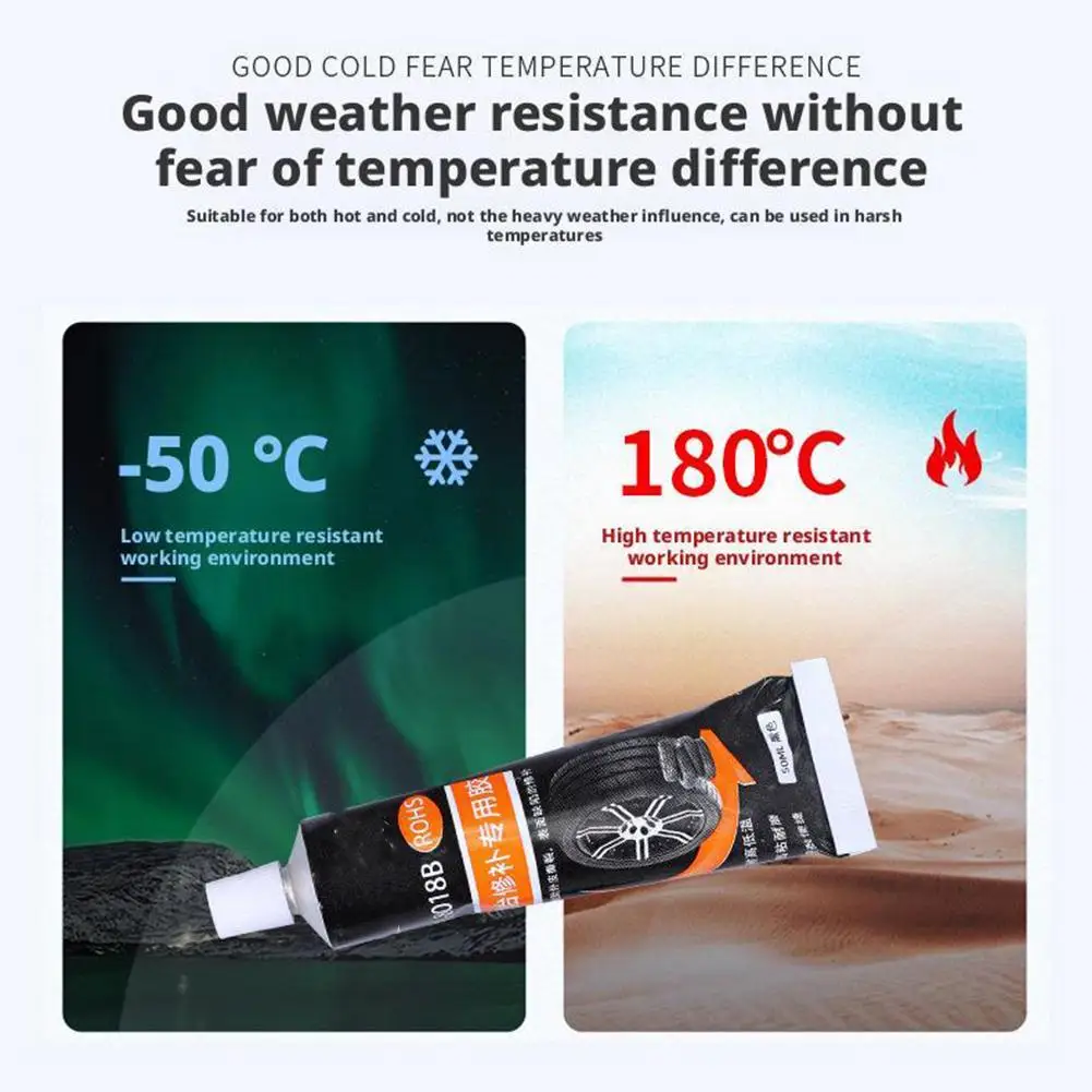 50/100ml Waterproof High Temperature Resistant Tyre Repair Glue Glues Repairs Liquid Car Adhesive Black Strong Rubber Tools A9K5
50/100ml Waterproof High Temperature Resistant Tyre Repair Glue Glues Repairs Liquid Car Adhesive Black Strong Rubber Tools A9K5