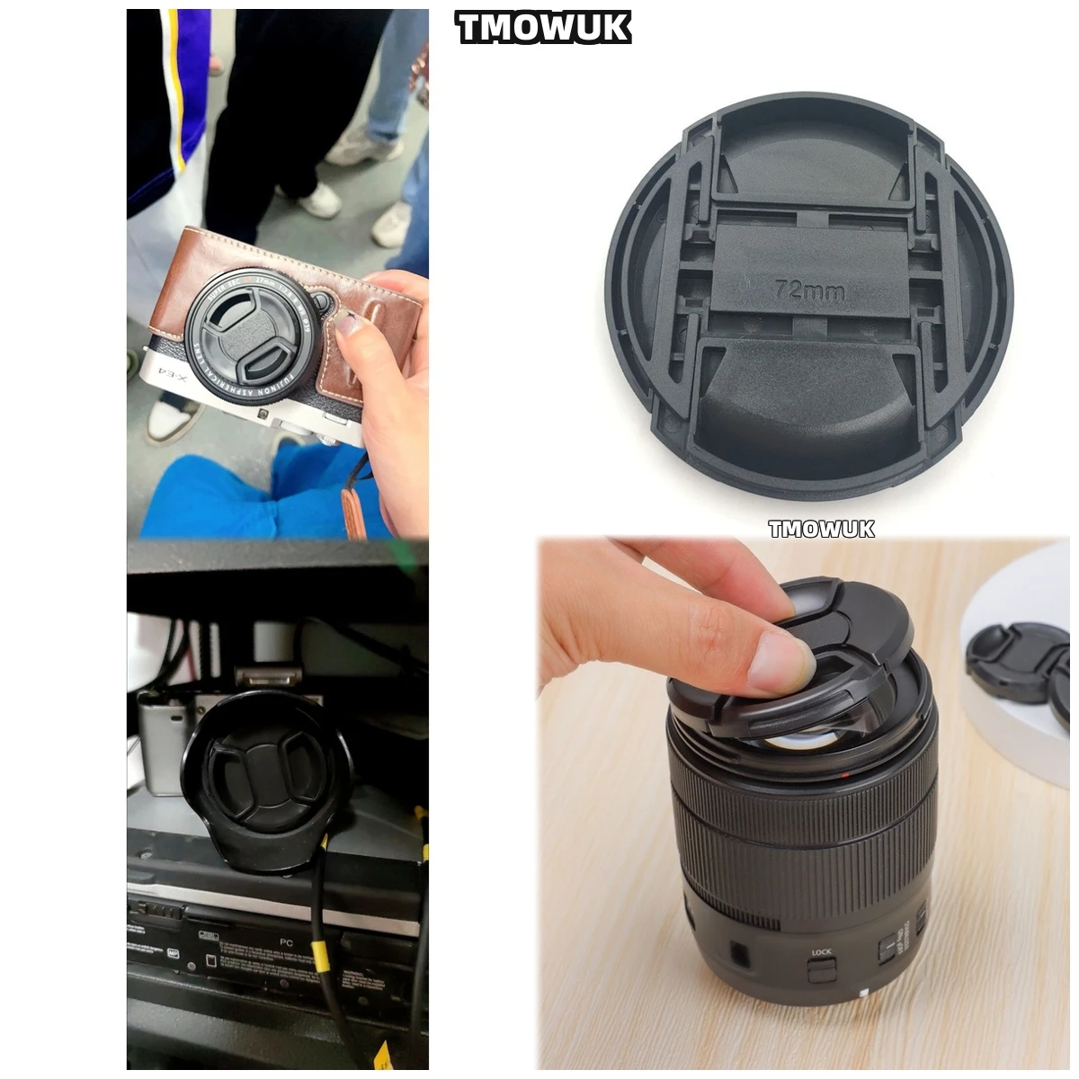 For FUJIFILM X-H1 X-T60 X-Pro4 X-A20 X-T5 X-M5 X-E5 X-T200 X-T3 X-S10 Camera Lens Cap Protective Cover Center Pinch Snap-on 49mm
For FUJIFILM X-H1 X-T60 X-Pro4 X-A20 X-T5 X-M5 X-E5 X-T200 X-T3 X-S10 Camera Lens Cap Protective Cover Center Pinch Snap-on 49mm