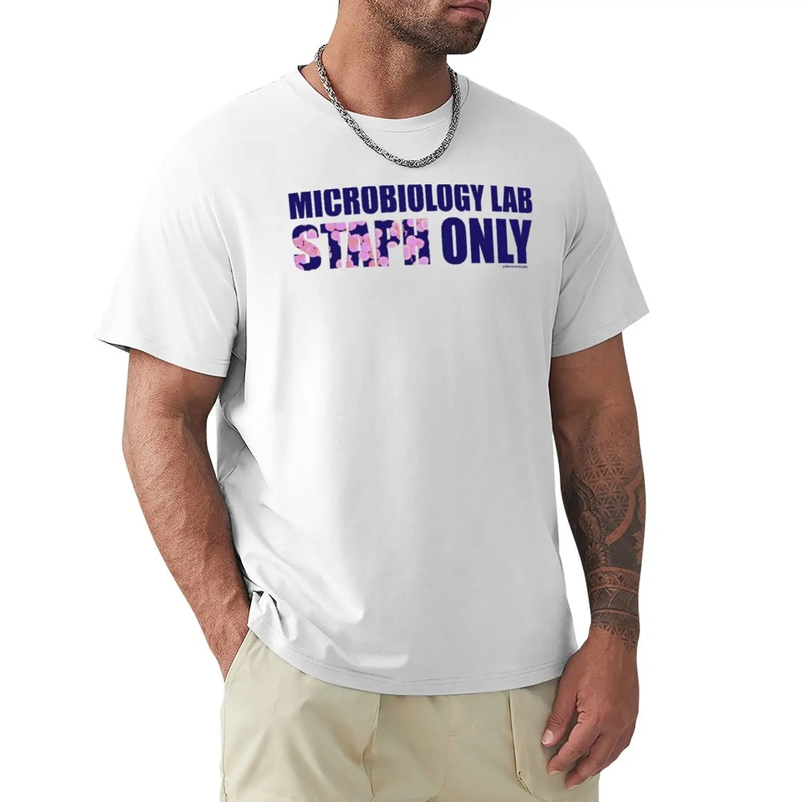 Microbiology Lab - Staph Only (Blue / Pink) T-Shirt sweat shirt t-shirts man man clothes plus size t shirts Men's t shirts
Microbiology Lab - Staph Only (Blue / Pink) T-Shirt sweat shirt t-shirts man man clothes plus size t shirts Men's t shirts