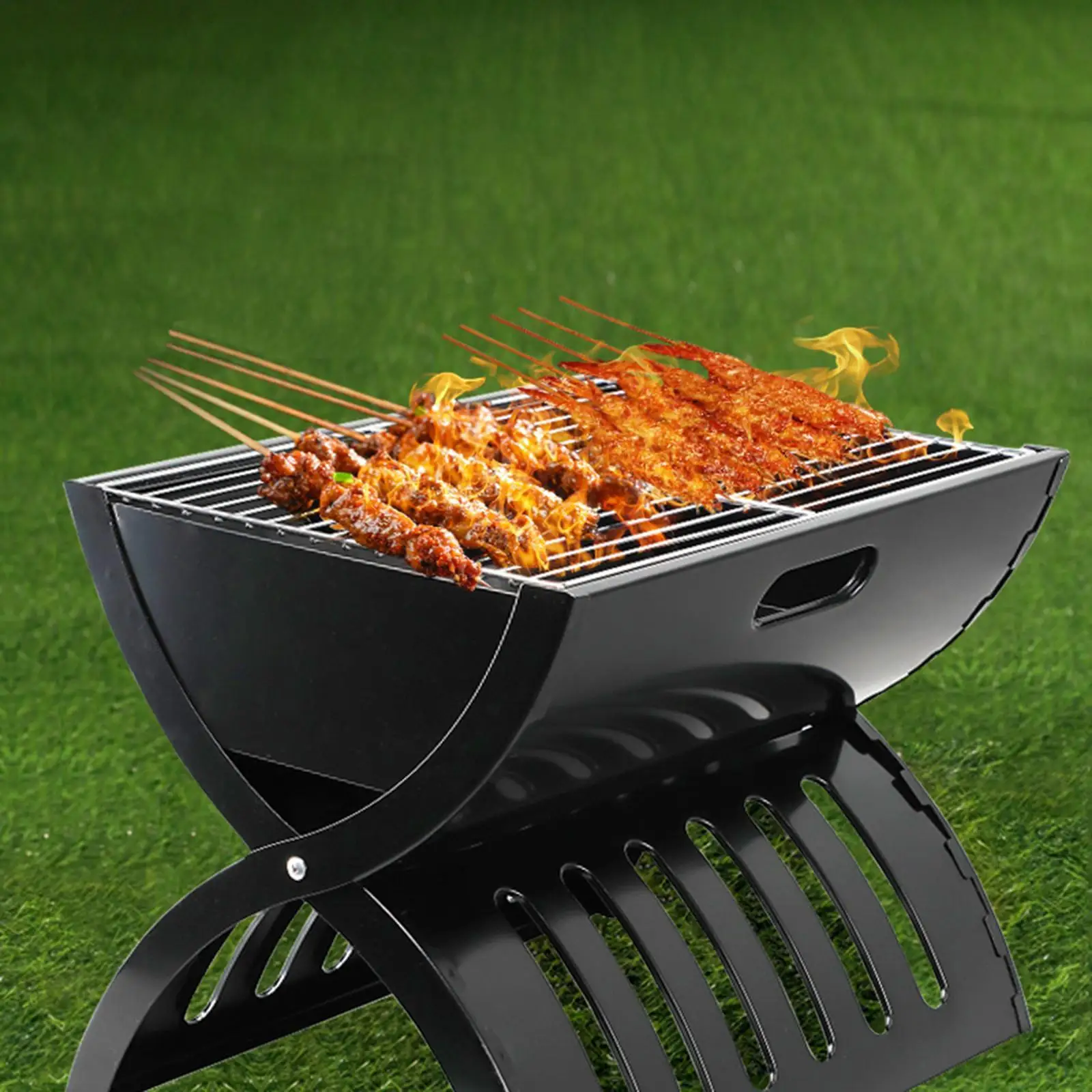 Barbecue Grill Picnic Barbecue Stand for Camping Picnic Family Gatherings
Barbecue Grill Picnic Barbecue Stand for Camping Picnic Family Gatherings