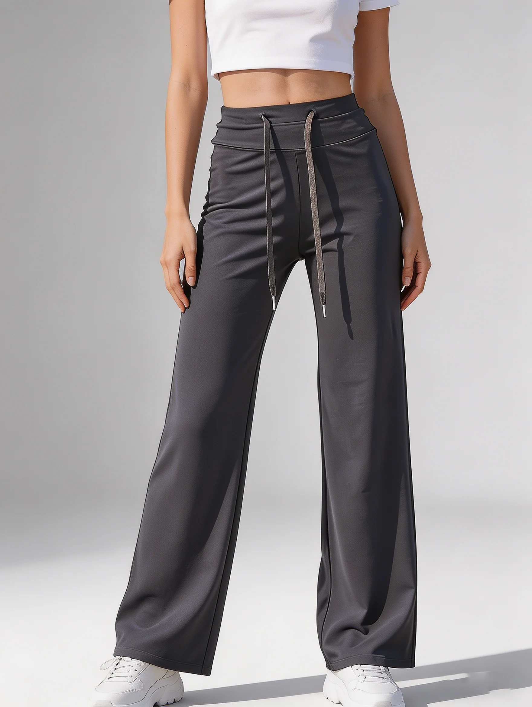 Women's high waist soft elastic drawstring wide-leg pants high elastic breathable comfortable fashion street casual pants.
Women's high waist soft elastic drawstring wide-leg pants high elastic breathable comfortable fashion street casual pants.