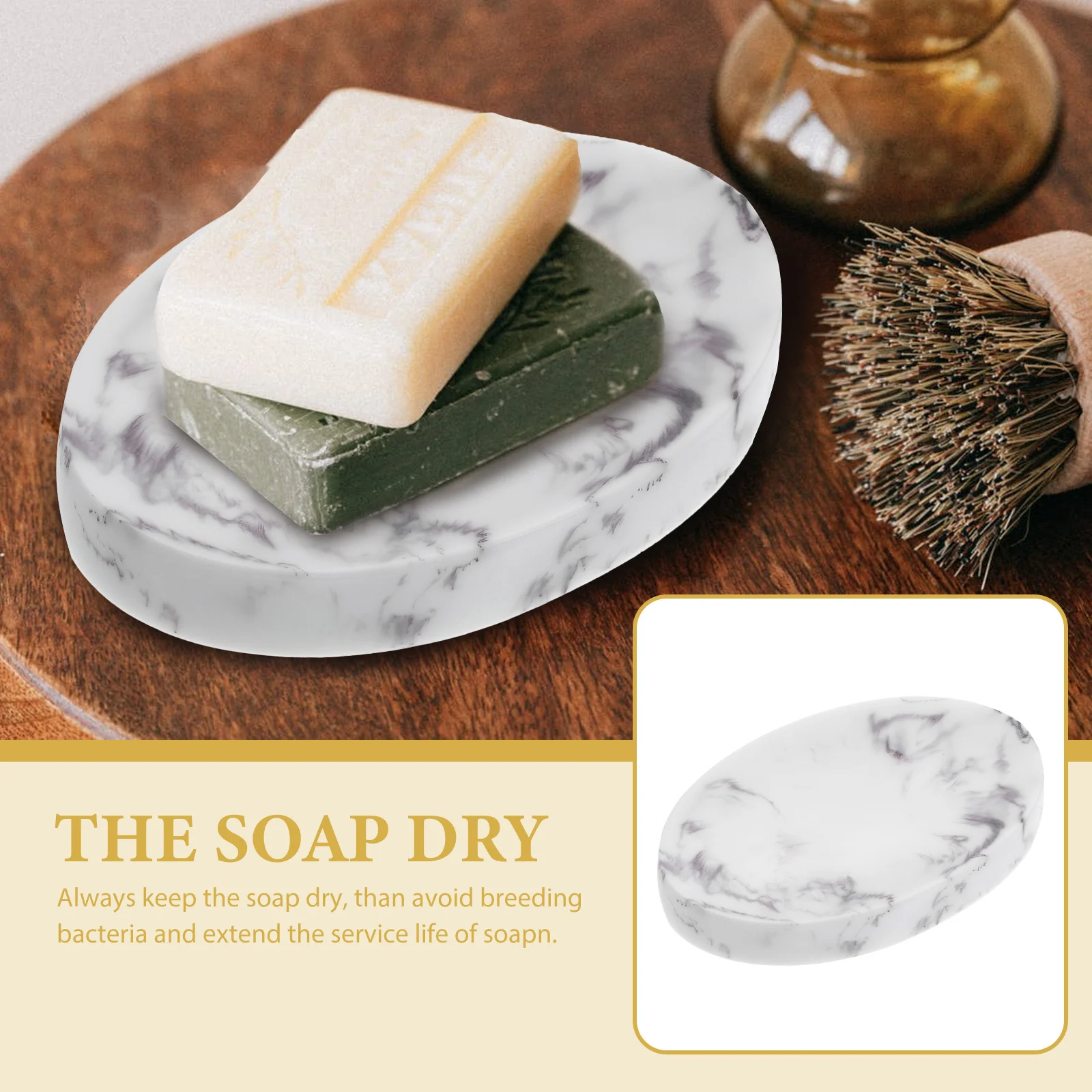 Marble Soap Dish Nordic Style Soap Holder Bathroom Sponge Tray Strong Load Bearing Hotel Sponge Tray
Marble Soap Dish Nordic Style Soap Holder Bathroom Sponge Tray Strong Load Bearing Hotel Sponge Tray
